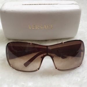 Versace brown sunglasses